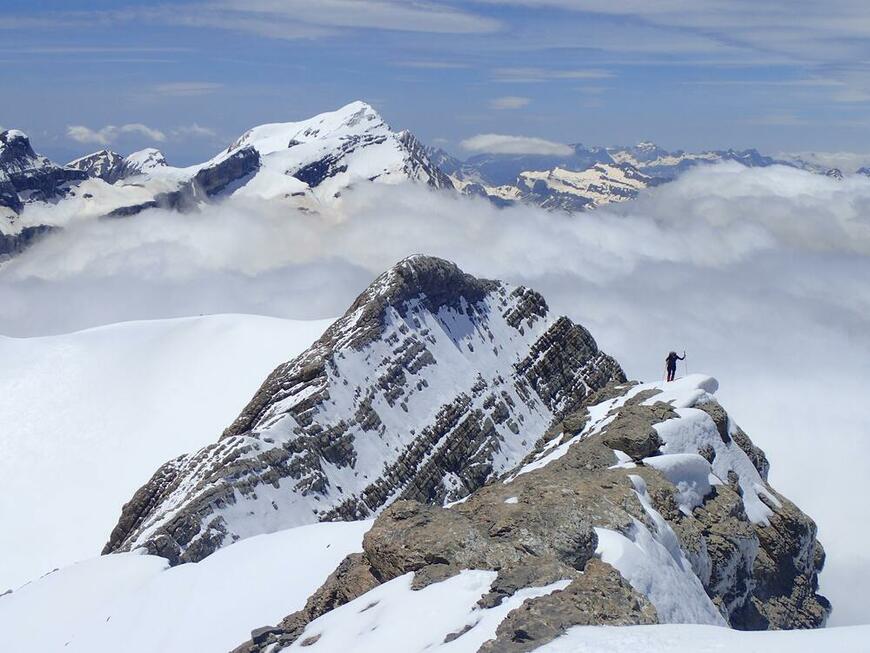 Arête Grand Astazou Arête Grand Astazou
