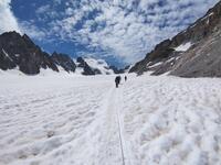 En direction du refuge des écrins En direction du refuge des écrins