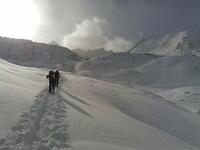 Montée vers le Pic de la Mina Montée vers le Pic de la Mina